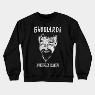 Ghoulardi Purple Knif Crewneck Sweatshirt